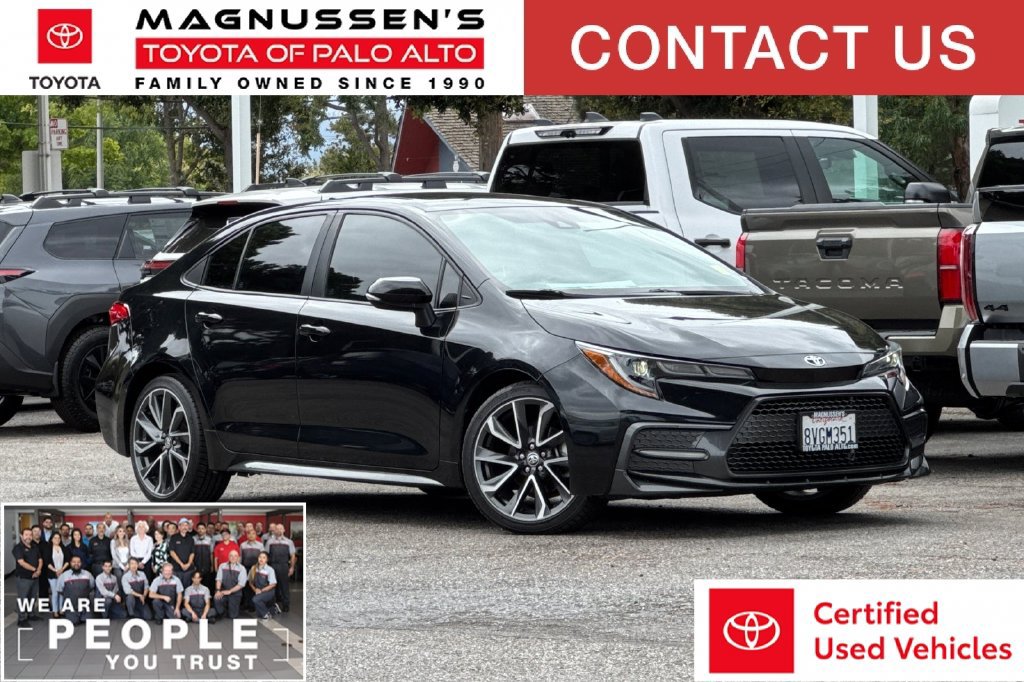 Certified 2020 Toyota Corolla XSE FWD image 1