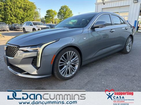 Used 2021 Cadillac CT4 Premium Luxury w/ Climate Package RWD image 1