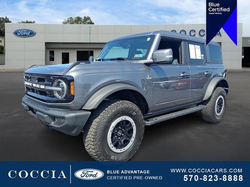 Certified 2022 Ford Bronco Outer Banks w/ Sasquatch Package AWD/4WD image 1