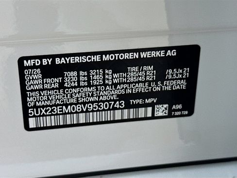 New 2027 BMW X7 xDrive40i AWD/4WD image 48