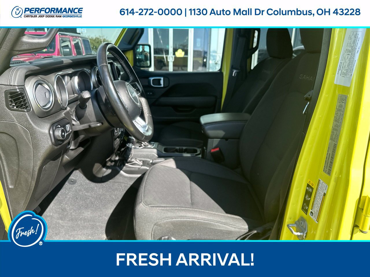 Used 2023 Jeep Wrangler Unlimited Sahara w/ Cold Weather Group AWD/4WD image 12