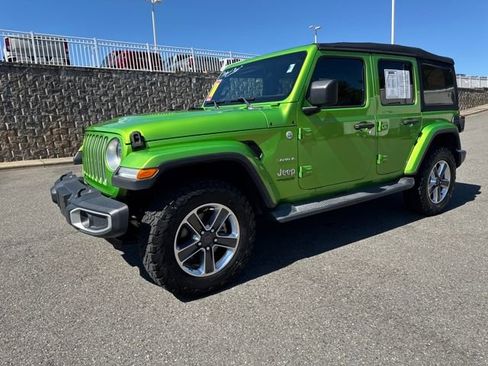 Used 2019 Jeep Wrangler Unlimited Sahara w/ Cold Weather Group image 1