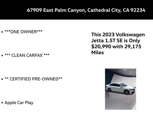 Certified 2023 Volkswagen Jetta SE FWD image 5