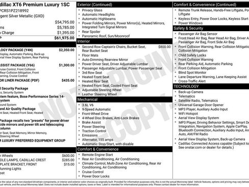 Used 2023 Cadillac XT6 Premium Luxury w/ Technology Package FWD image 45