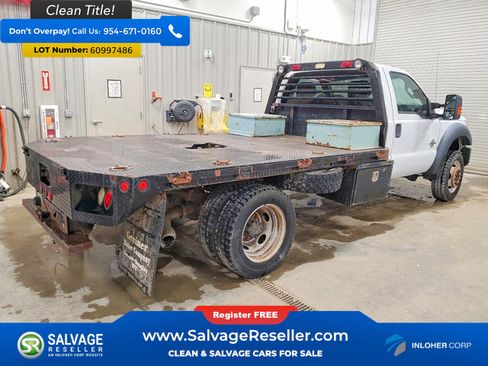Used 2012 Ford F550 4x4 Regular Cab Super Duty image 4