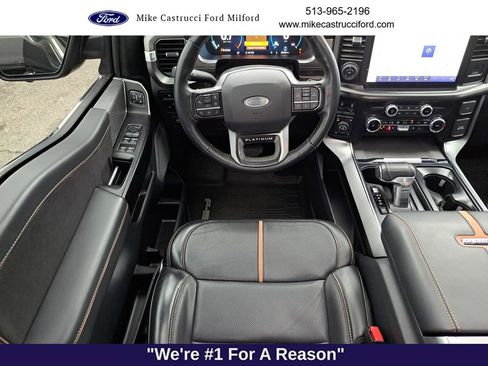 Certified 2023 Ford F150 Platinum w/ Equipment Group 701A High image 11