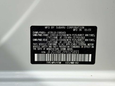 Certified 2023 Subaru Crosstrek 2.5i Sport AWD/4WD image 30