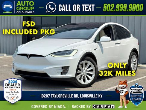 Used 2020 Tesla Model X Long Range AWD/4WD image 1