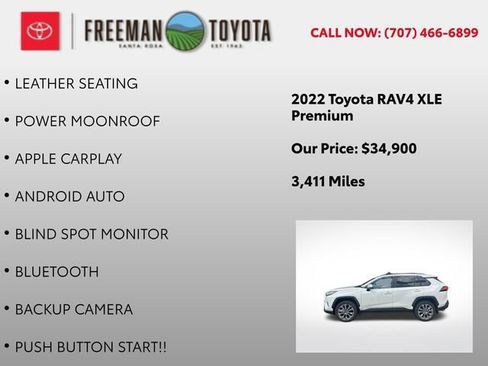 Used 2022 Toyota RAV4 XLE Premium FWD image 5