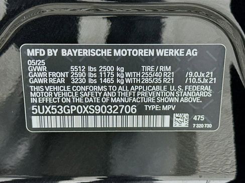 Used 2025 BMW X3 xDrive30i w/ Premium Package image 31