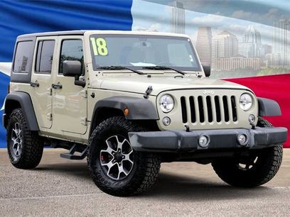 Used 2018 Jeep Wrangler Unlimited Sport S