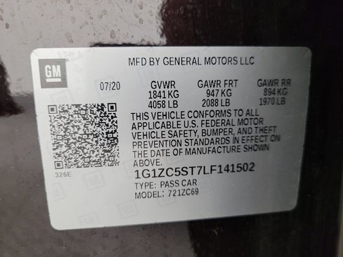 Used 2020 Chevrolet Malibu LS w/ Driver Confidence Package image 33