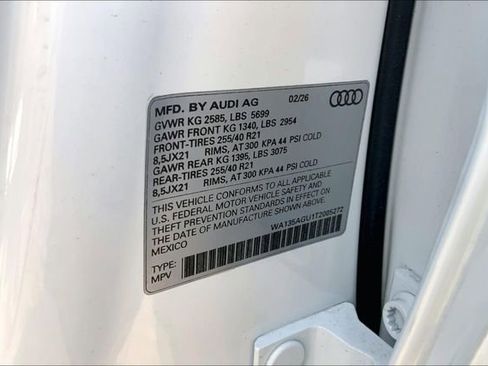 New 2026 Audi SQ5 Prestige AWD/4WD image 12
