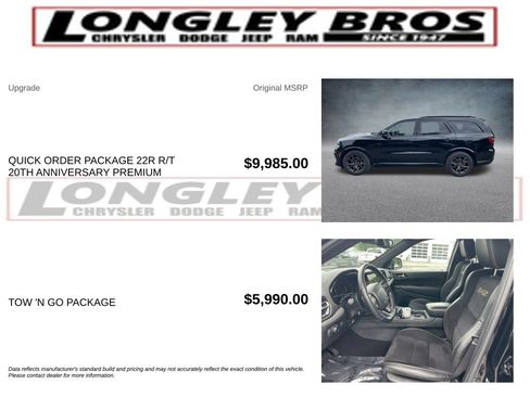 Used 2025 Dodge Durango R/T AWD/4WD image 2
