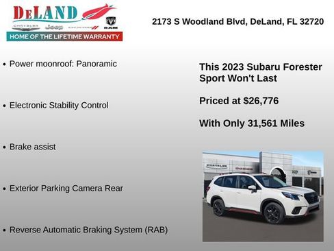 Used 2023 Subaru Forester Sport image 12