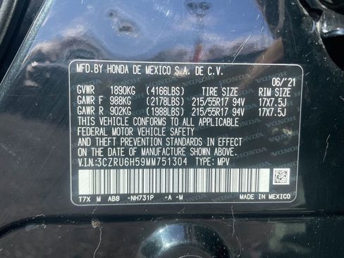 Used 2021 Honda HR-V EX image 32