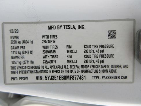 Used 2021 Tesla Model 3 Long Range image 42