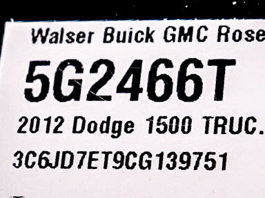 Used 2012 RAM 1500 Classic SLT w/ Remote Start & Security Group AWD/4WD image 27