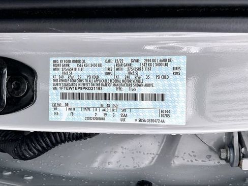 Used 2023 Ford F150 XLT w/ Equipment Group 302A High AWD/4WD image 20