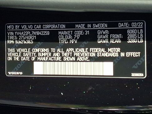 Certified 2022 Volvo XC90 T6 Inscription w/ Climate Package image 28