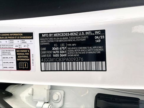 Certified 2023 Mercedes-Benz EQE 350+ 4MATIC SUV image 35