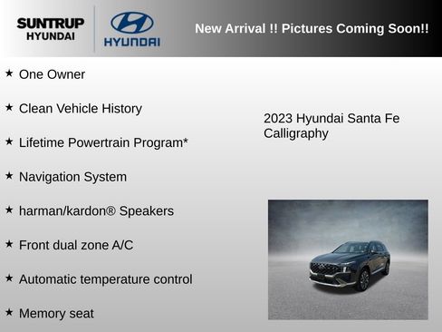 Used 2023 Hyundai Santa Fe Calligraphy AWD/4WD image 5