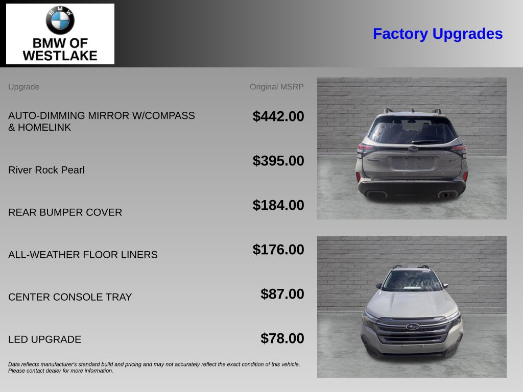 Used 2025 Subaru Forester Limited AWD/4WD image 4