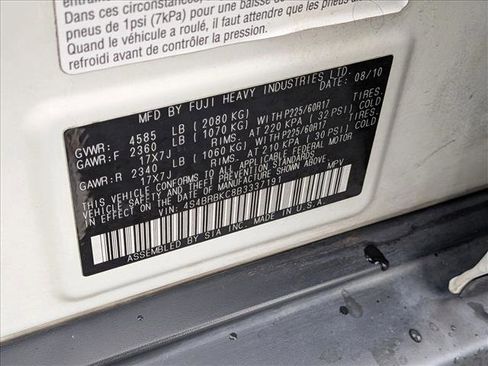 Used 2011 Subaru Outback 2.5i Limited w/ PWR Moonroof Pkg image 25