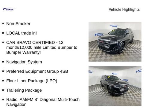 Certified 2021 GMC Acadia AT4 w/ Trailering Package AWD/4WD image 4