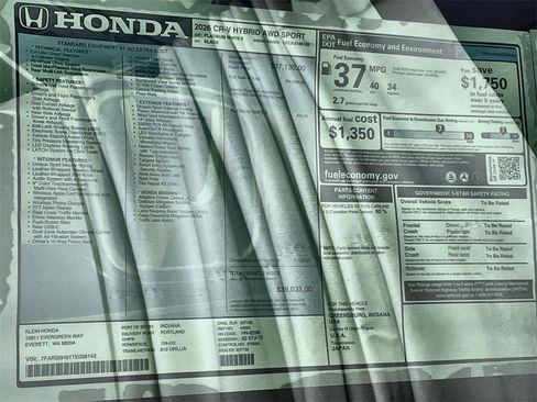 New 2026 Honda CR-V Sport image 34
