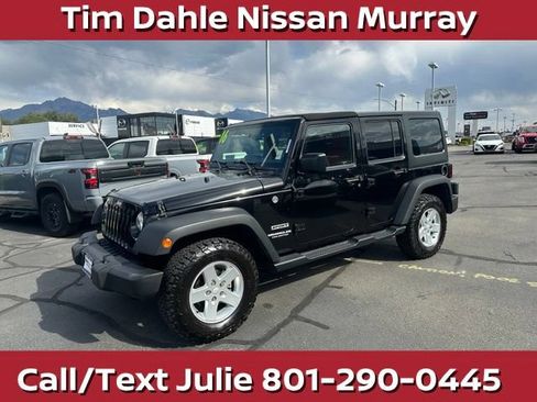 Used 2016 Jeep Wrangler Unlimited Sport w/ Quick Order Package 24S AWD/4WD image 6