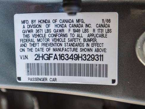 Used 2009 Honda Civic DX-VP image 30