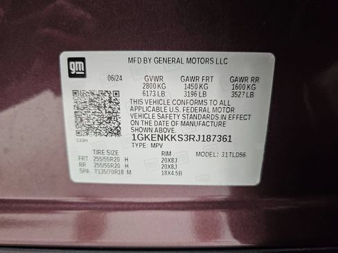 Used 2024 GMC Acadia Elevation FWD image 50