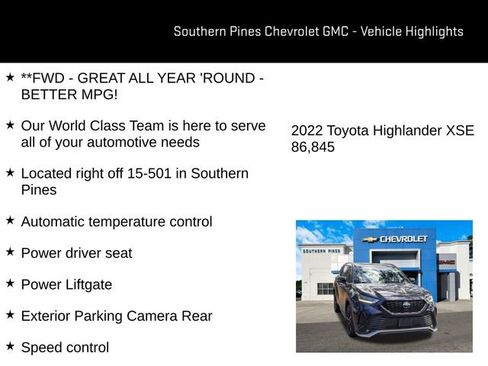 Used 2022 Toyota Highlander XSE image 6