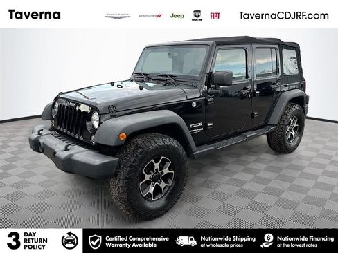 Used 2018 Jeep Wrangler Unlimited Sport S AWD/4WD image 1