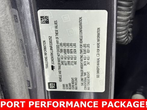 Used 2022 Chevrolet Tahoe RST w/ Sport Performance Package image 30