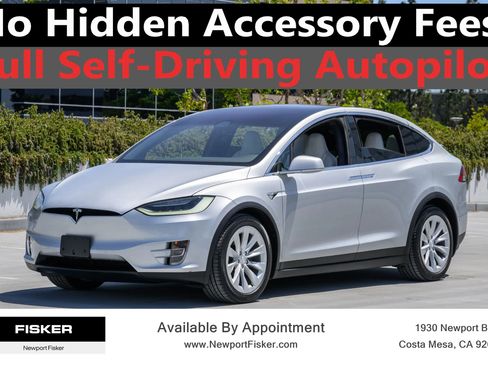 Used 2018 Tesla Model X 100D AWD/4WD image 1