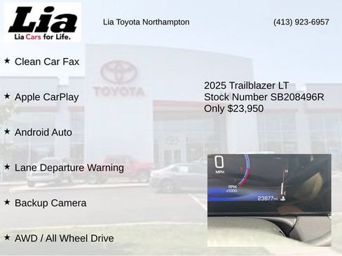Used 2025 Chevrolet TrailBlazer LT AWD/4WD image 7