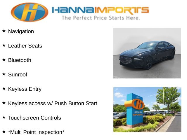 Used 2023 Genesis G70 3.3T w/ Sport Advanced Package AWD/4WD image 8