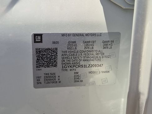 Certified 2020 Cadillac XT6 Premium Luxury FWD image 31