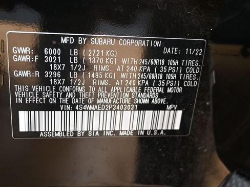 Used 2023 Subaru Ascent Premium w/ Convenience Package AWD/4WD image 42