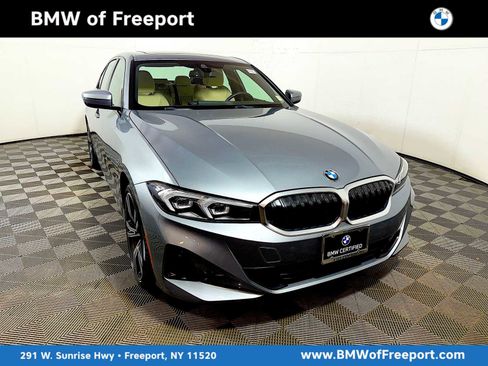 Certified 2023 BMW 330i xDrive Sedan w/ Driving Assistance Package AWD/4WD image 1