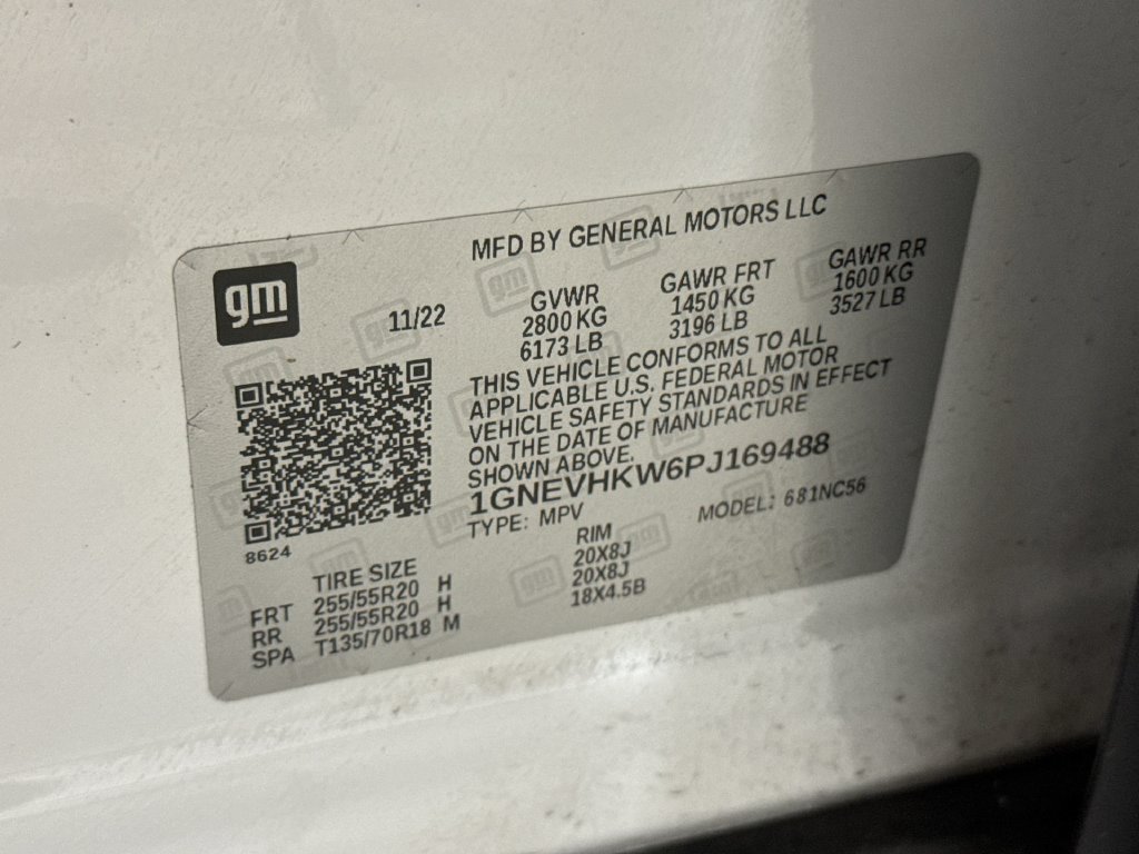 Used 2023 Chevrolet Traverse LT w/ LT Premium Package AWD/4WD image 29