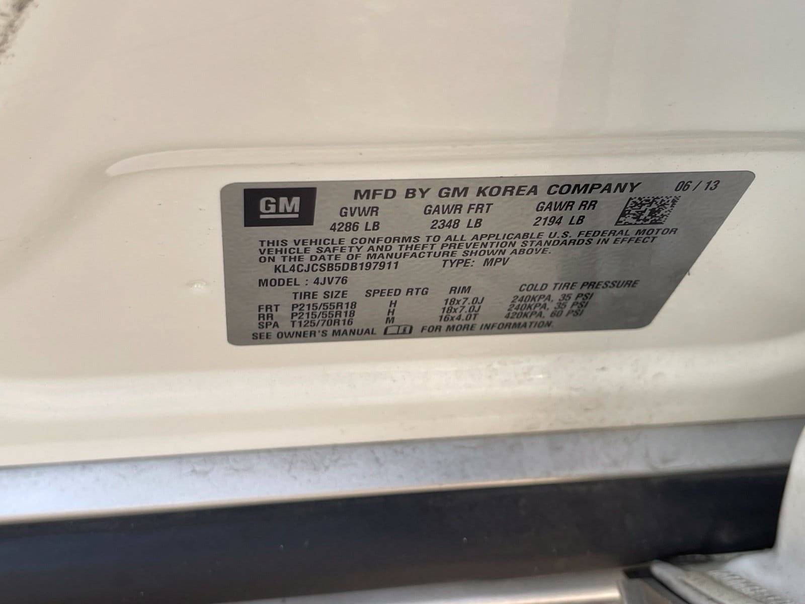 Used 2013 Buick Encore Leather FWD image 11