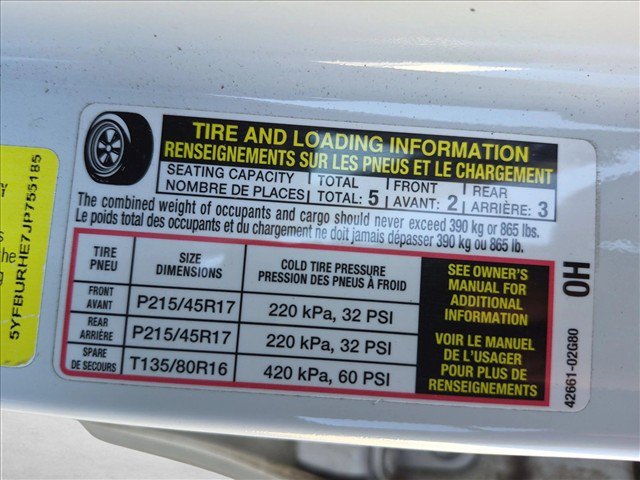 Used 2018 Toyota Corolla XSE FWD image 14