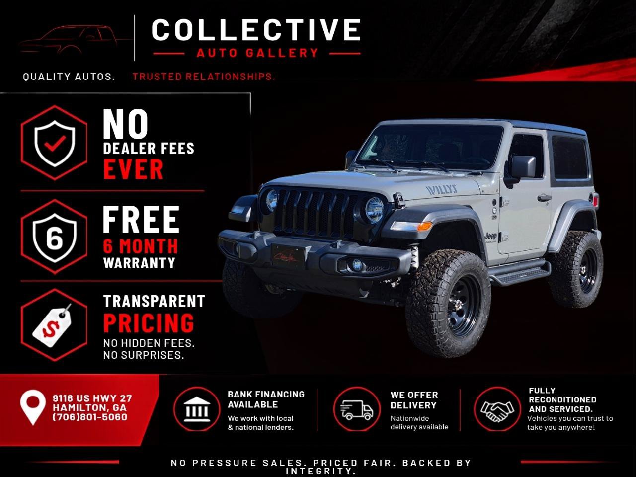 Used 2021 Jeep Wrangler Sport AWD/4WD image 2