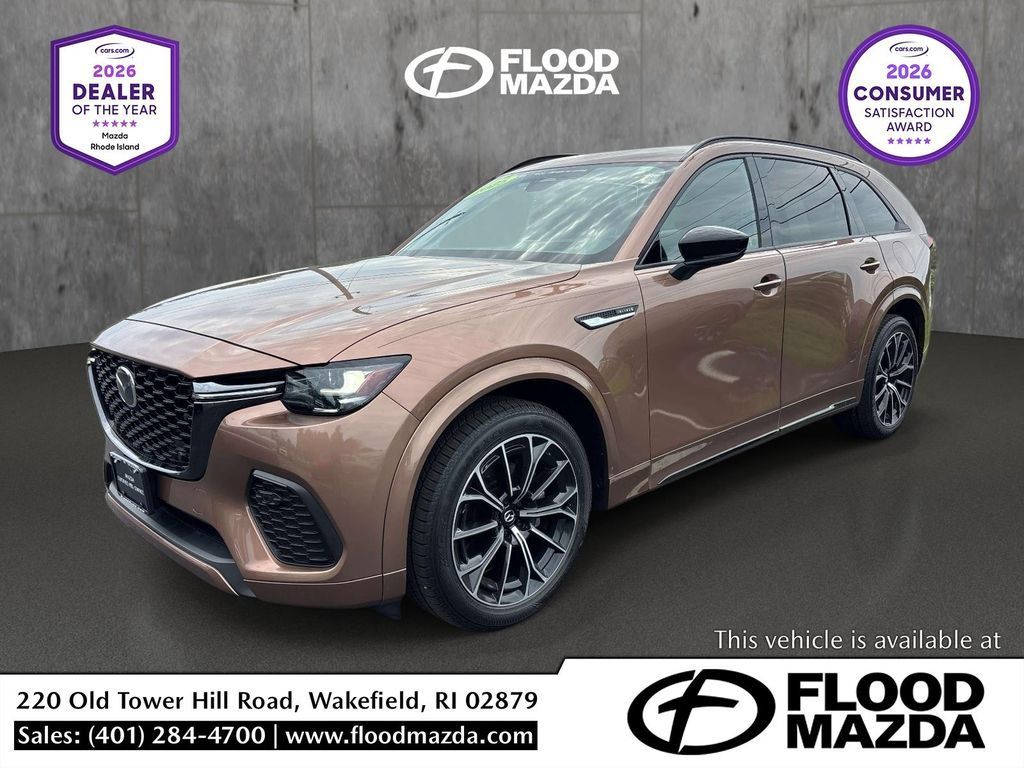 Certified 2025 MAZDA CX-70 3.3 Turbo S w/ Premium Package AWD/4WD 360° Tour