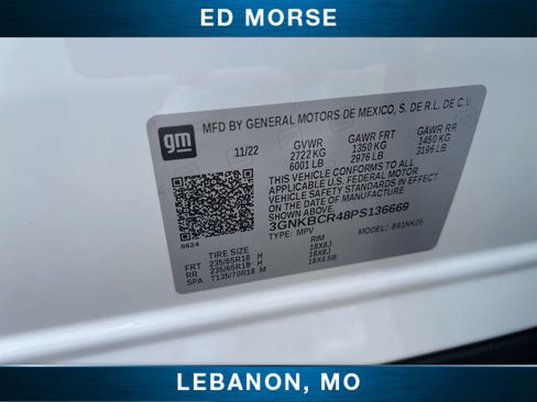 Certified 2023 Chevrolet Blazer LT w/ Convenience Package FWD image 32