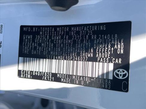 Certified 2025 Toyota Corolla LE image 27