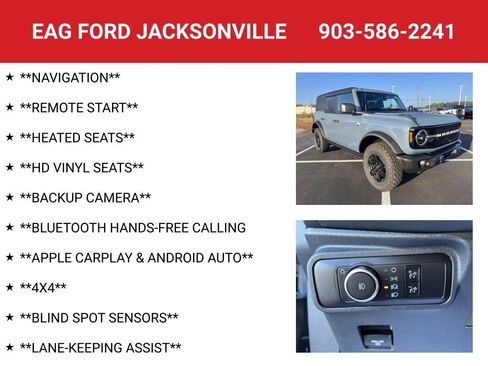 New 2025 Ford Bronco Big Bend w/ Black Diamond Package image 4